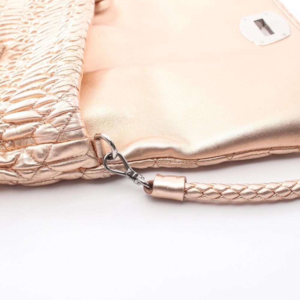 Miu Miu Nappa Crystal Matelasse Leather Shoulder Bag Cream Tan - Picture 8 of 10